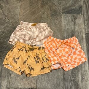 ZARA swim trunks lot